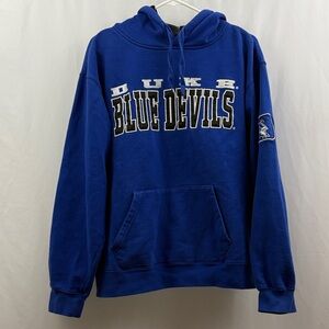 Vintage Duke University Blue Devils Hoodie Men’s Stadium Stitched Cameron